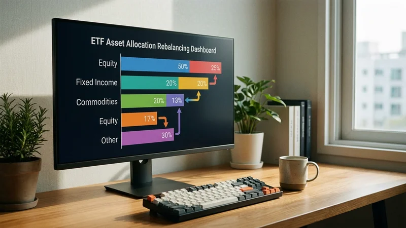 증권사 앱에서 퇴직연금 ETF 매도 및 대체 ETF 매수 리밸런싱 화면