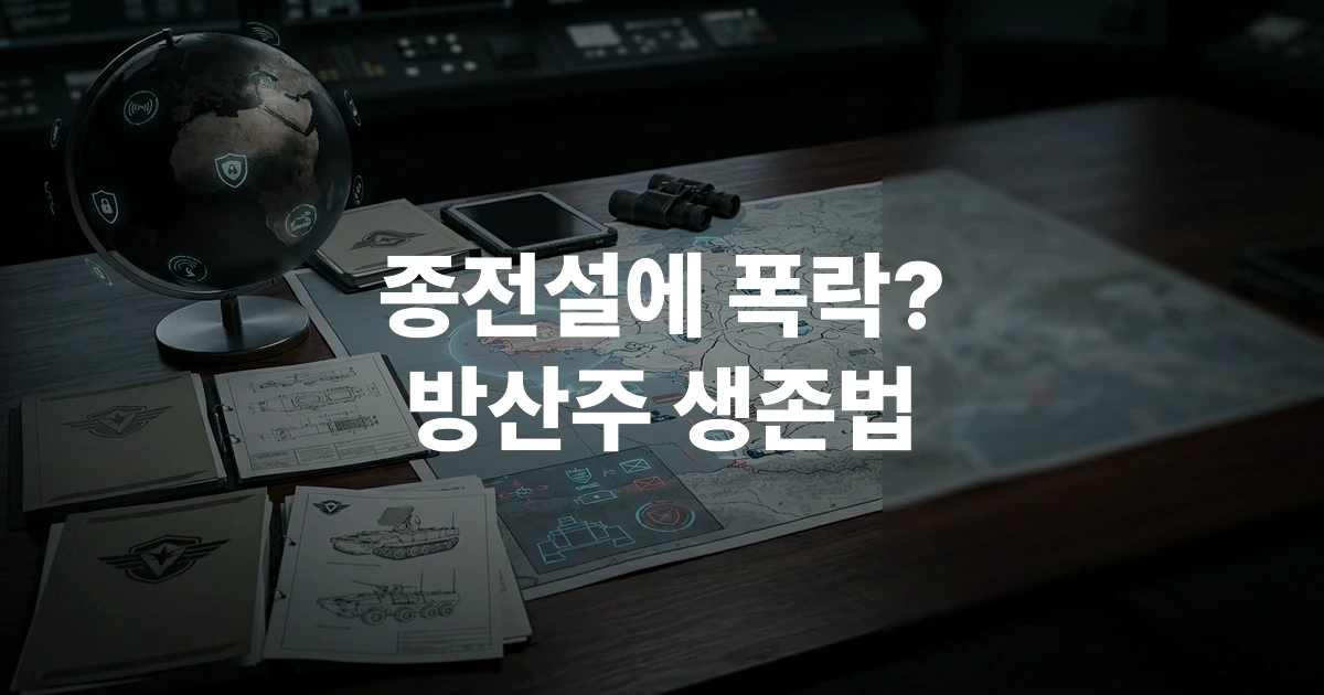 방산 산업 분석 및 투자 전략 관련 이미지