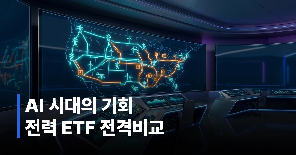 AI전력망 모니터링 대시보드 그래픽