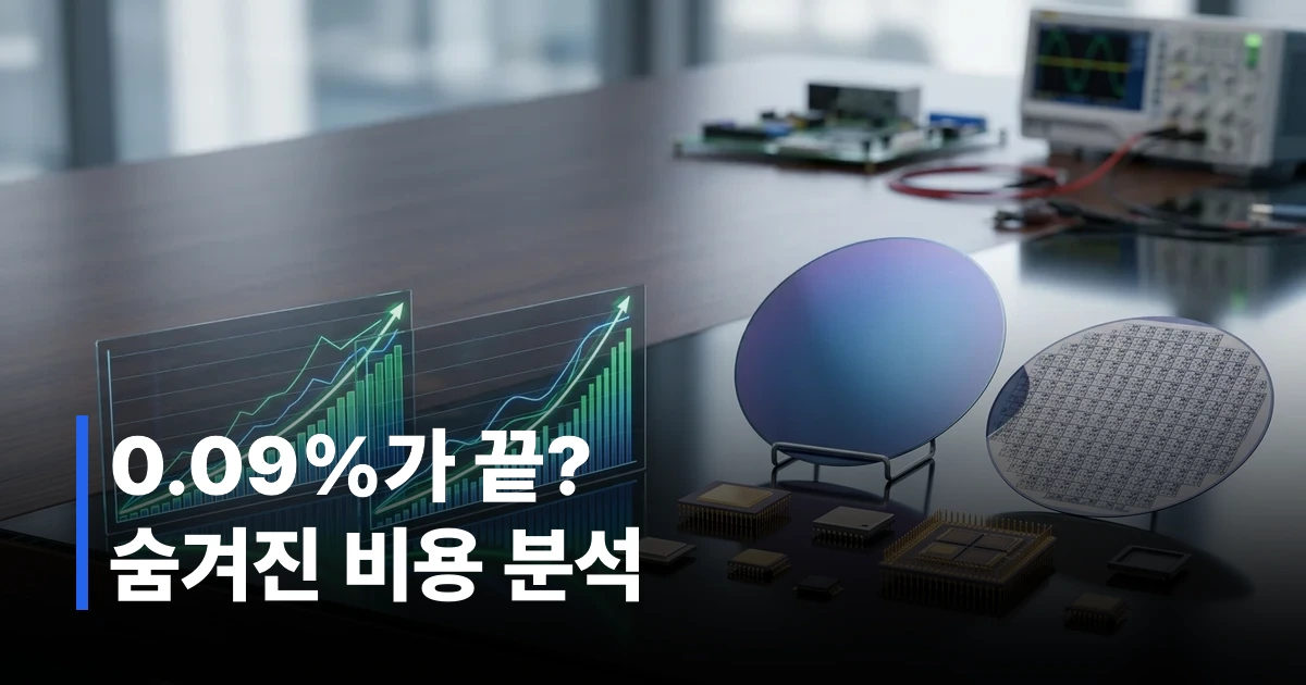 SK하이닉스 레버리지 ETF의 숨겨진 비용 분석을 나타내는 썸네일 그래픽 이미지