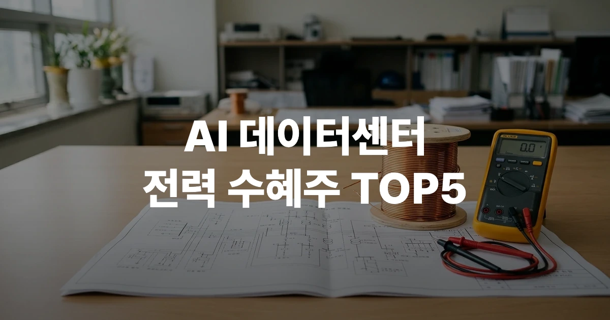 AI 전력망 설비 모형과 설계도
