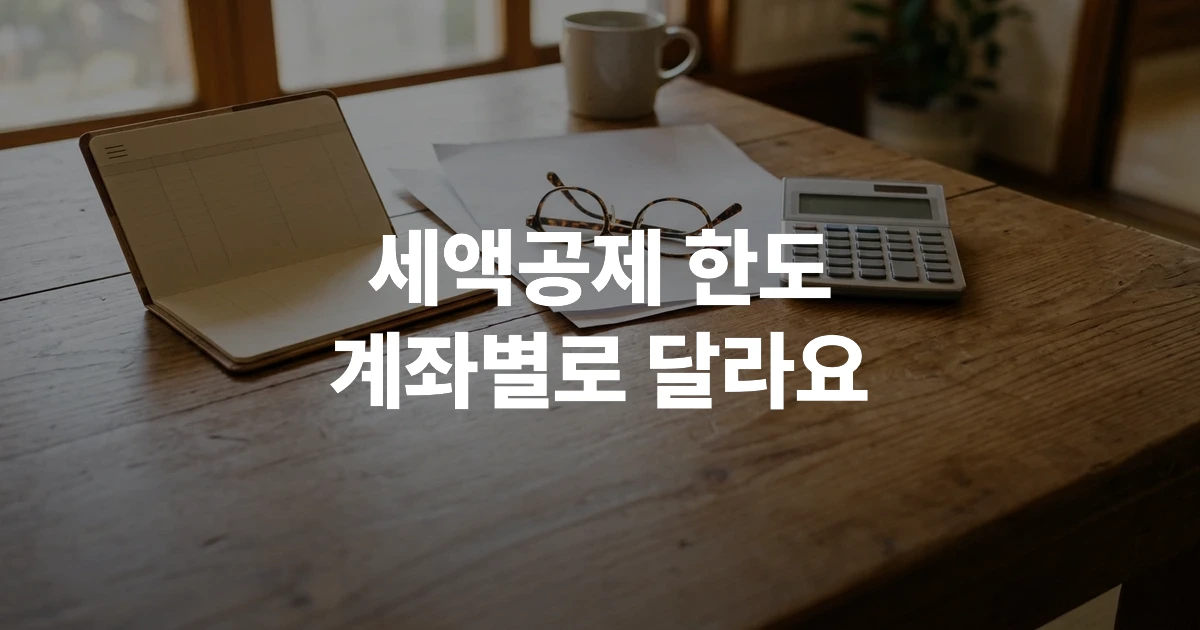연금저축 통장과 IRP 계좌 안내 자료가 놓인 책상