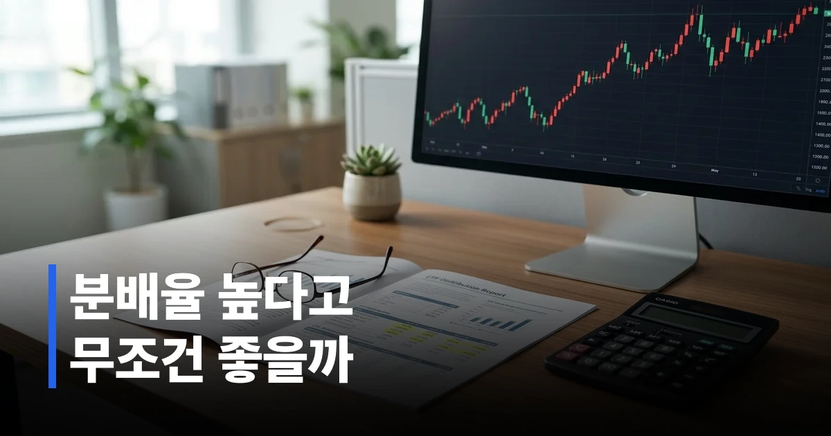 콜옵션 매도 구조와 월배당 분배금 흐름을 보여주는 금융 도표