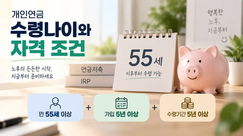 개인연금 종합과세 기준인 연간 수령액 1,500만원을 강조하는 금융 계산 이미지