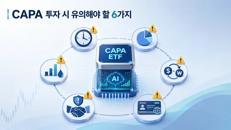 CAPA 투자 시 유의해야 할 6가지