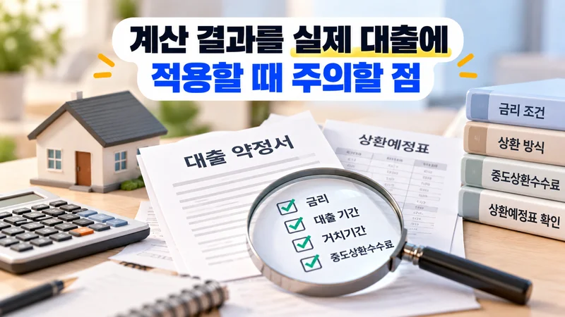 같은 대출 조건으로 두 상환 방식의 월별 납입액과 잔액을 비교하는 사람들