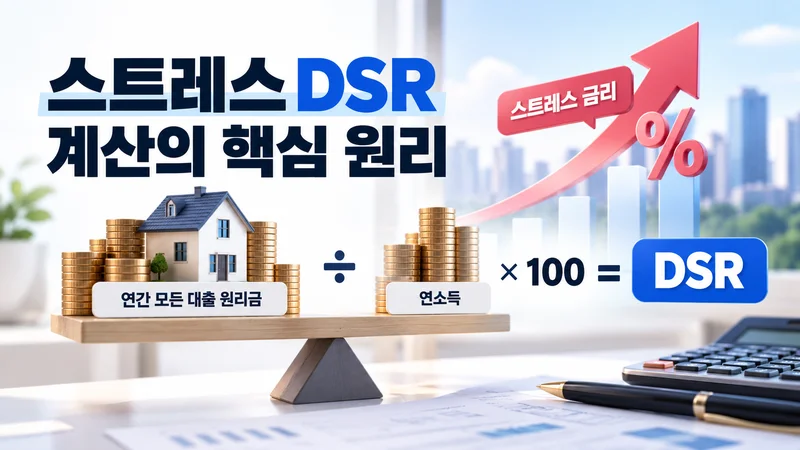 스트레스 DSR 계산의 핵심 원리