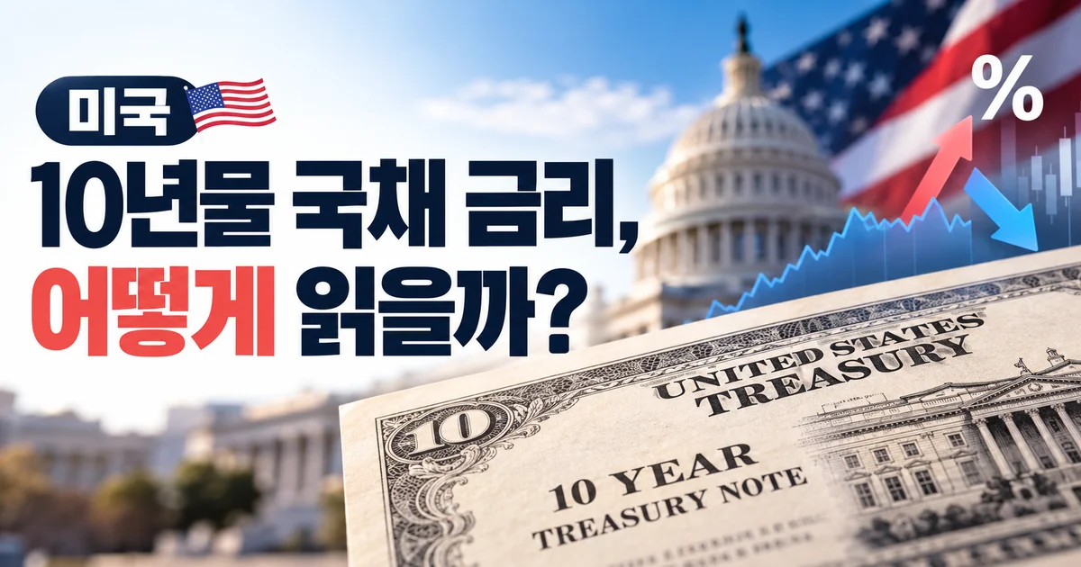 미국 재무부 국채 증서와 만기별 수익률 곡선을 표현한 일러스트