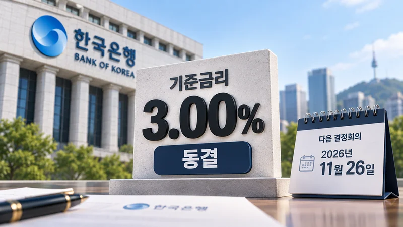 한국은행 기준금리 동결 내용